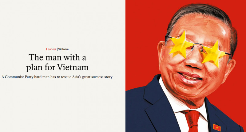 Wydanie "The Economist" z przywódcą Wietnamu na okładce zakazane w tym kraju