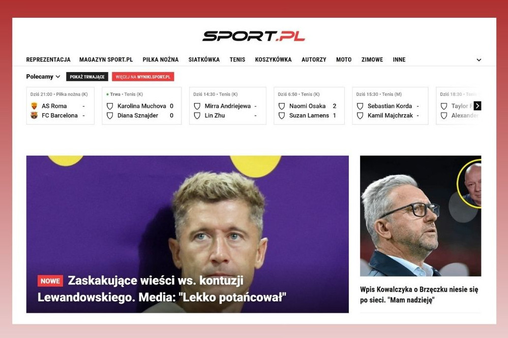 We wrześniu Sport.pl ze sporym spadkiem liczby użytkowników. Onet prowadzi
