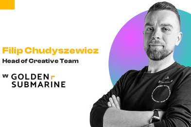 Filip Chudyszewicz szefem kreacji poznańskiego oddziału GoldenSubmarine