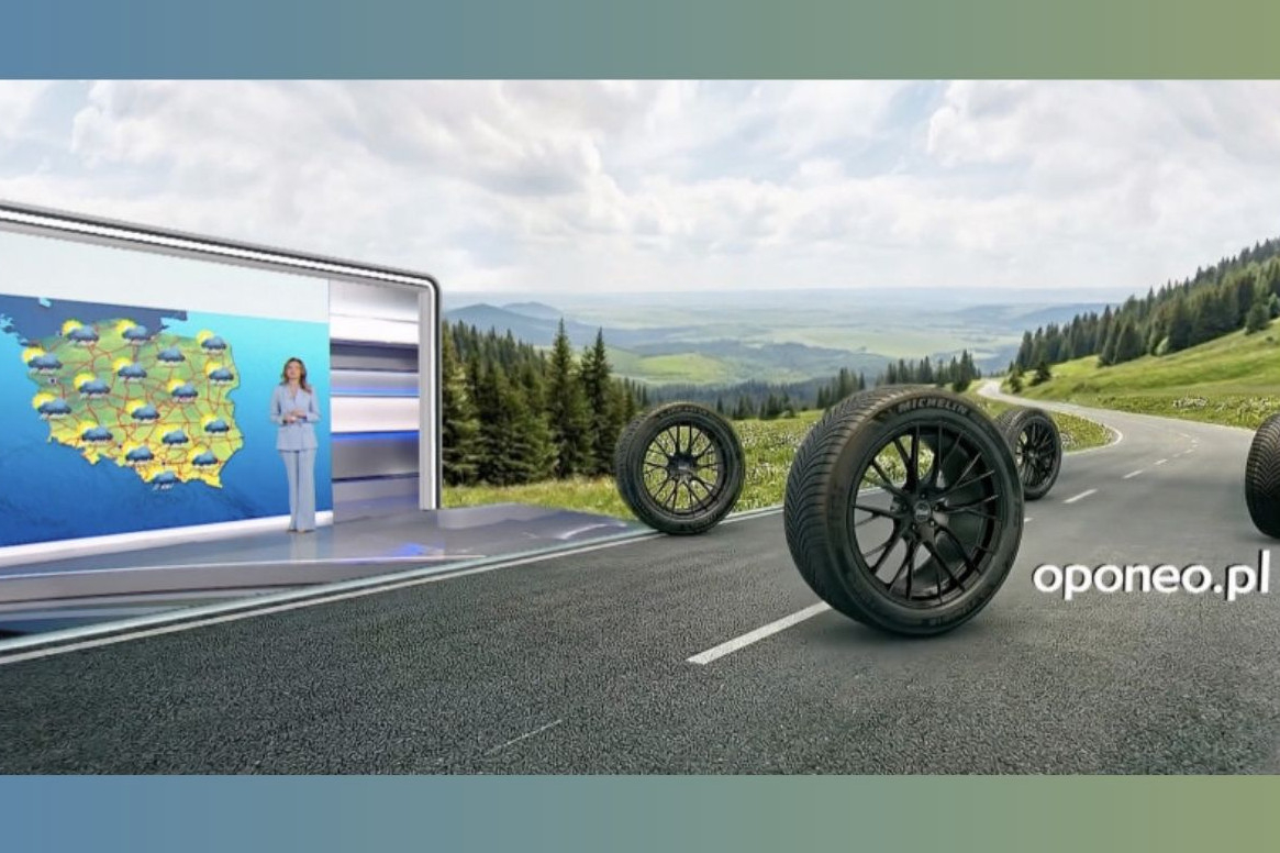 Lokowanie AR w prognozie pogody nowym formatem reklamowym Polsat Media