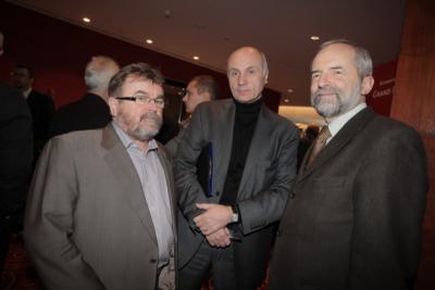 Edward Miszczak, Adam Pieczyński i Juliusz Braun (fot. Karol Piechocki)