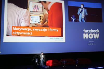 Konferencja Facebook Now