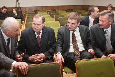 Stanisław Żelichowski, Franciszek Stefaniuk, Bartosz Arłukowicz i Stanisław Wziątek,  fot. Michał Kołyga