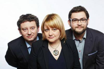 Od lewej: Rafał Hirsch, Magdalena Biednik, Kamil Mizera (fot. materiały prasowe) 