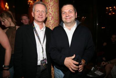 Mariusz Woźniczka, dyrektor generalny ESKA Music Awards i prezes Zarządu promotora gali Promotor United Entertainment, dyrektor operacyjny Time S.A i Tomasz Kurzewski- Prezes Zarządu ATM Grupa