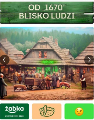 Przykład działań RTM Żabki (screen: Instagram)