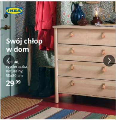 Przykład działań RTM Ikea (screen: Facebook)