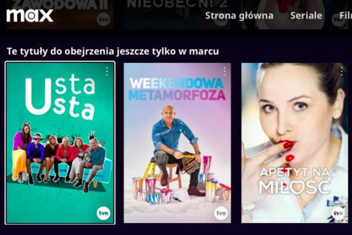 Max kasuje ok. 50 pozycji z biblioteki kanałów TVN Warner Bros. Discovery