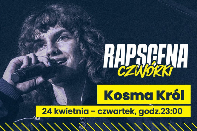 Radiowa Czwórka z cyklem koncertów "Rap scena Czwórki". Pierwszy 24 kwietnia